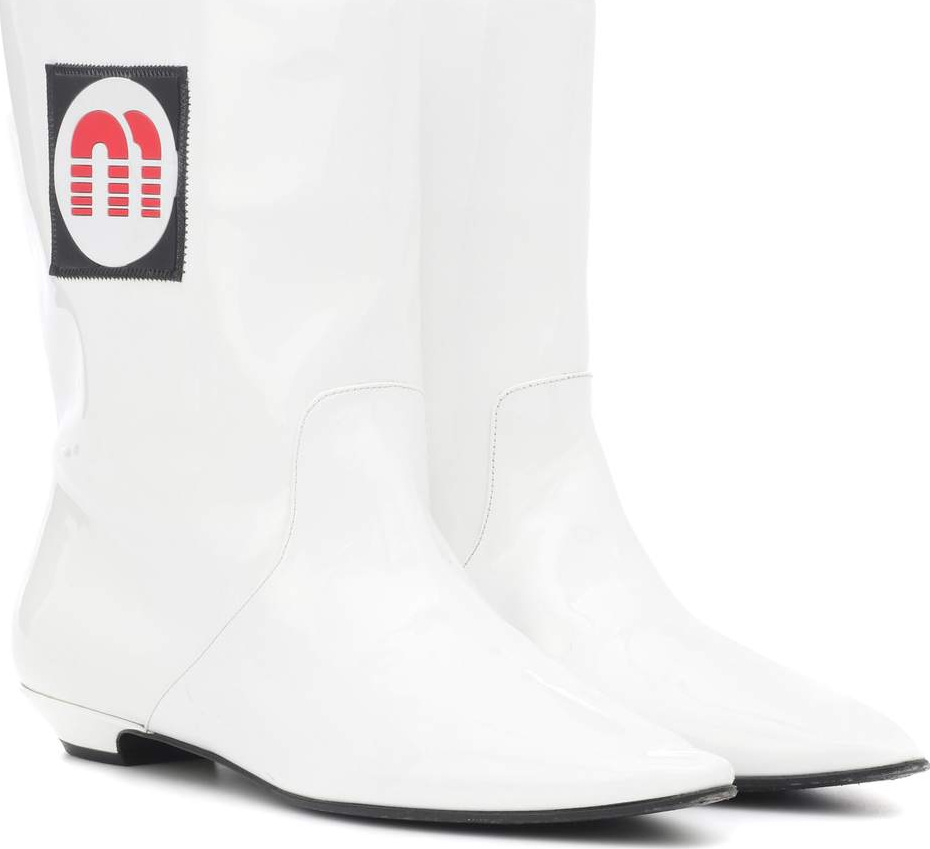 Miu Miu Patent leather ankle boots