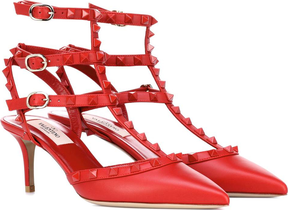 Valentino Valentino Garavani Rockstud leather pumps