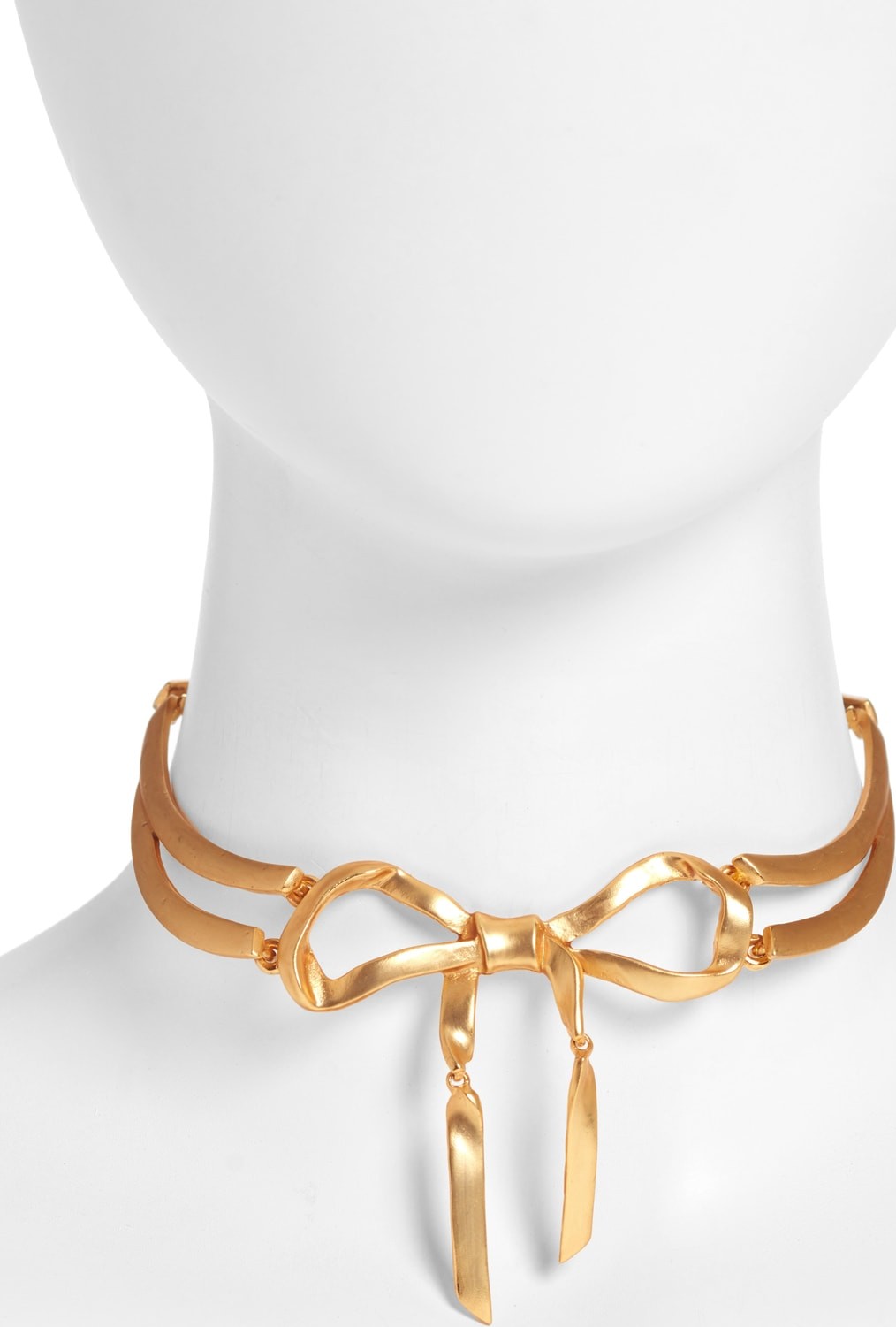 Oscar De La Renta Bow Choker Necklace