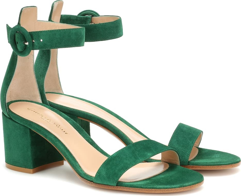 Gianvito Rossi Versillia 60 suede sandals