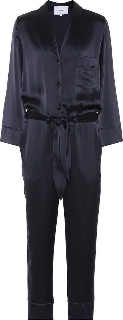 Nanushka Yuma satin jumpsuit