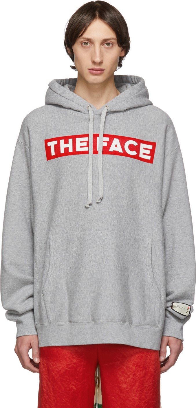 Gucci Grey 'The Face' Hoodie