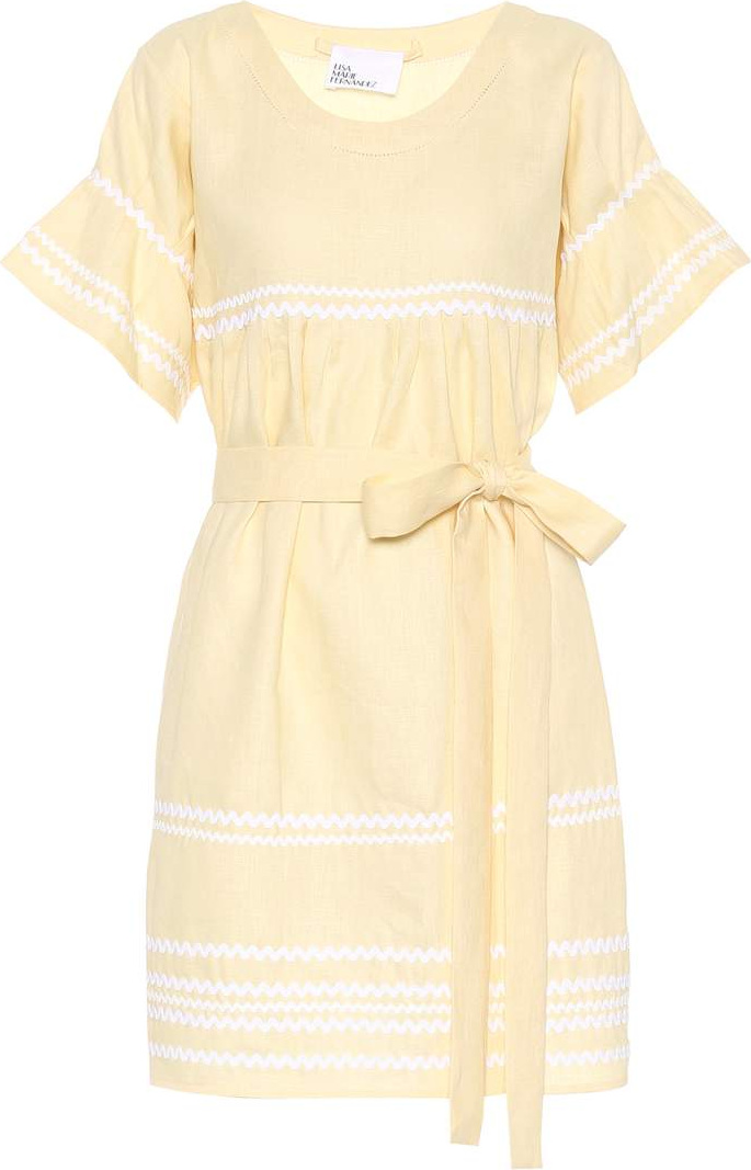 Lisa Marie Fernandez Fiesta linen dress