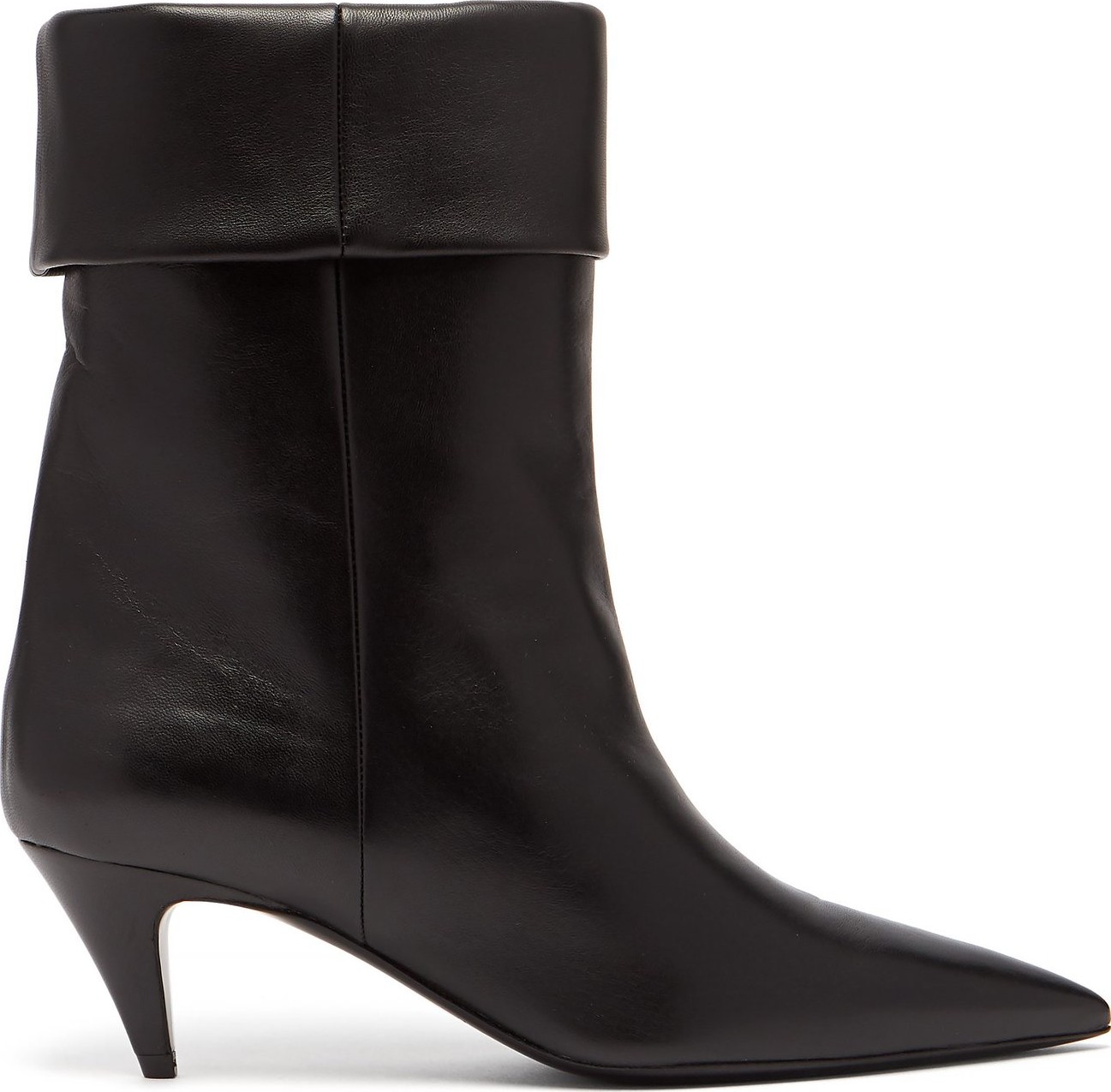 Saint Laurent Charlotte 55 leather ankle boots