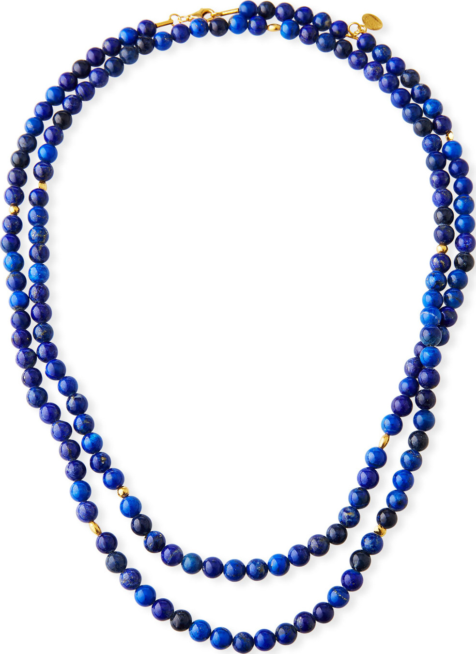 GURHAN Long Single-Strand Lapis Necklace
