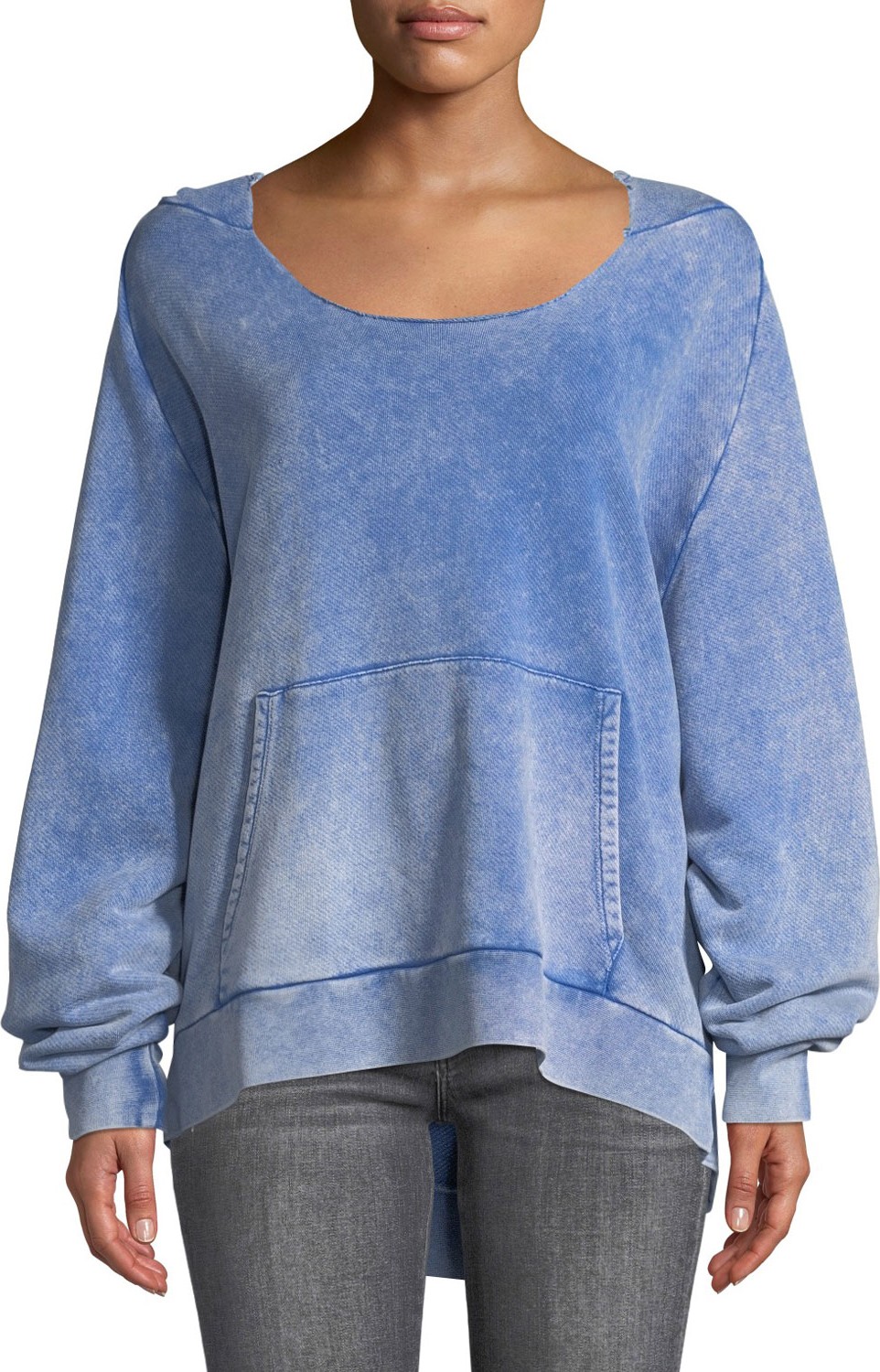 IRO Cube Scoop-Neck Oversized Hoodie