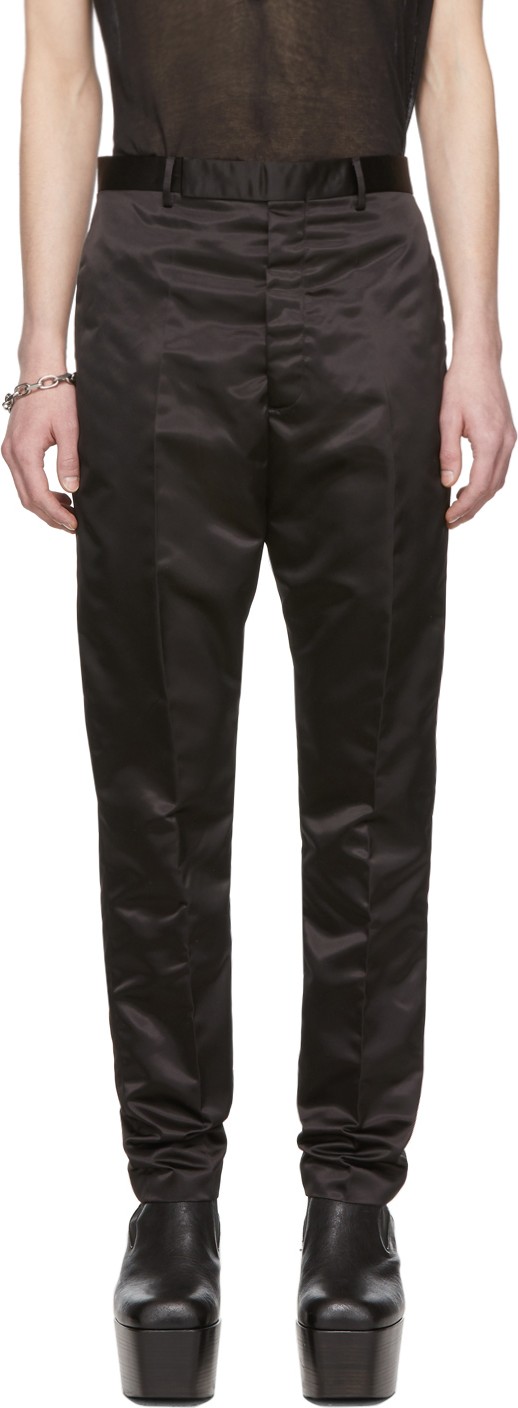 Rick Owens Black Astaires Trousers
