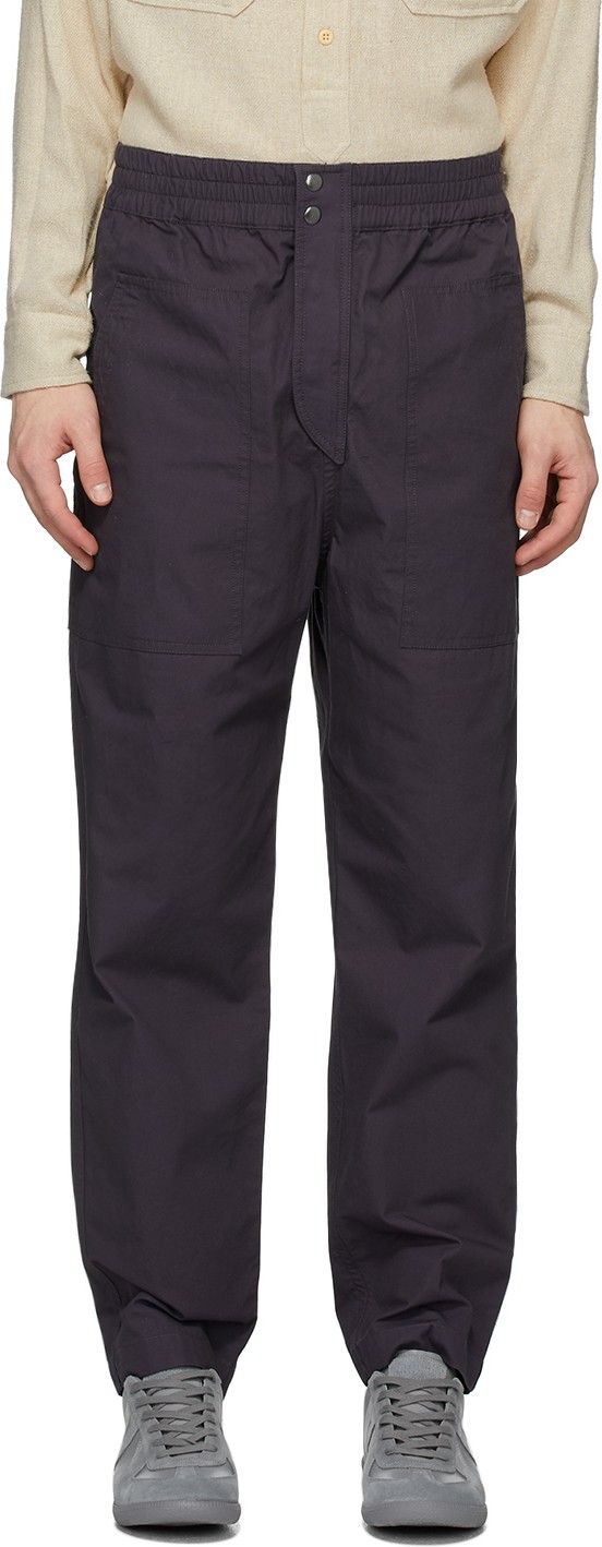 Isabel Marant Navy Tilsor Trousers