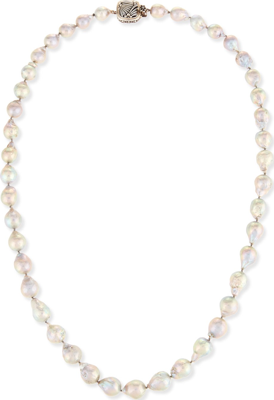 Stephen Dweck Mixed Baroque Pearl Necklace, 32"