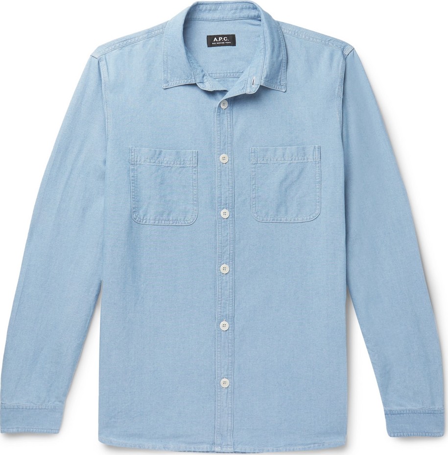 A.P.C. David Cotton-Chambray Shirt