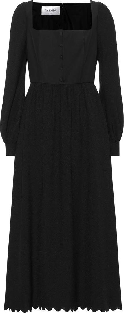Valentino Crêpe midi dress