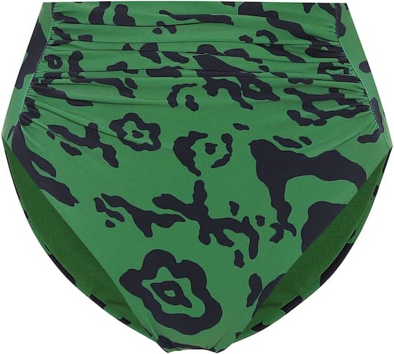 Self Portrait Leopard-print bikini bottoms