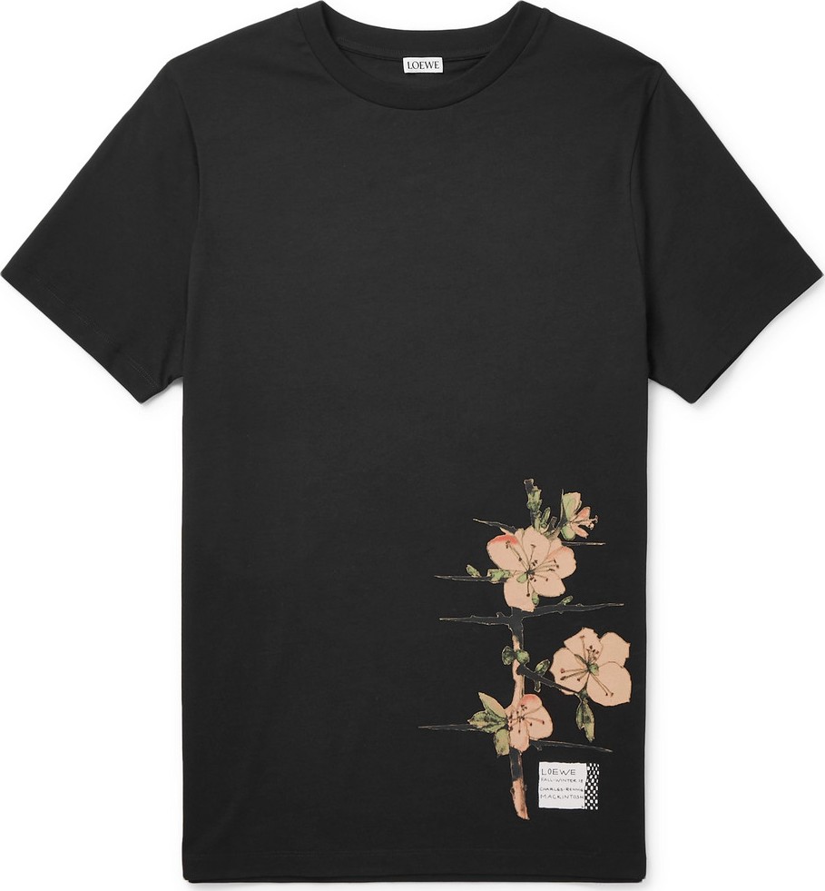 LOEWE Slim-Fit Printed Cotton-Jersey T-Shirt