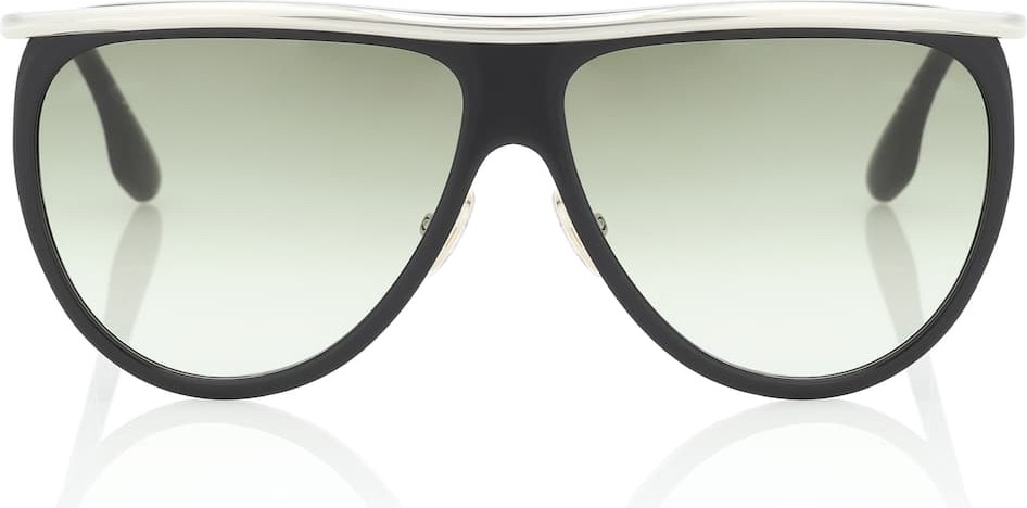 Victoria Beckham Half Moon High Brow sunglasses