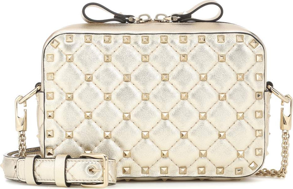 Valentino Valentino Garavani – Rockstud Spike leather crossbody bag