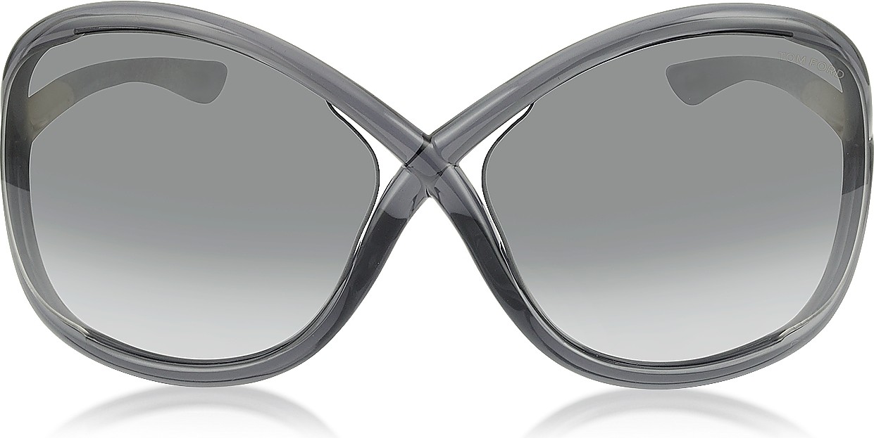 TOM FORD WHITNEY FT009 B5 Oversized Soft Round Sunglasses
