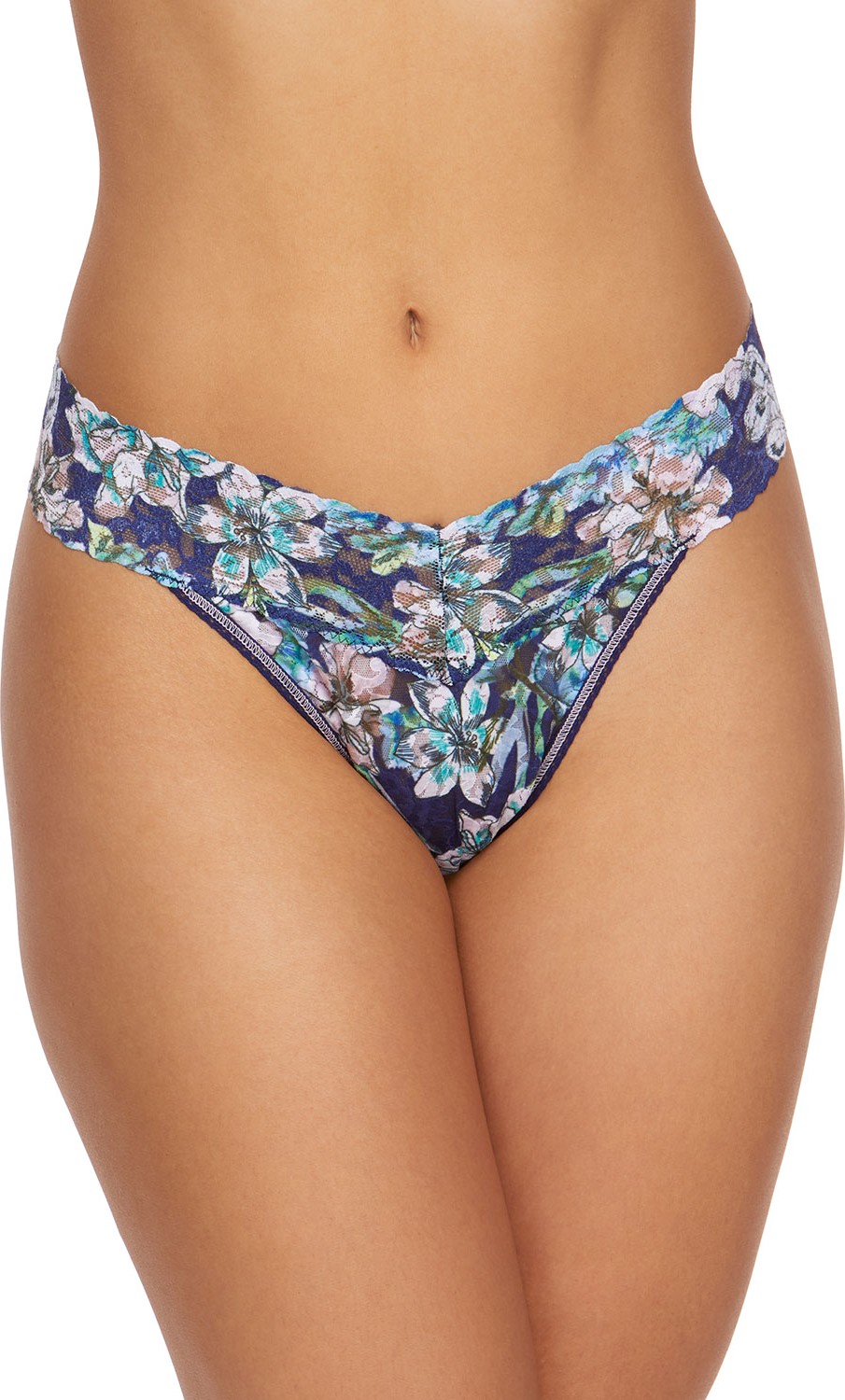 Hanky Panky Felice Floral Original-Rise Lace Thong