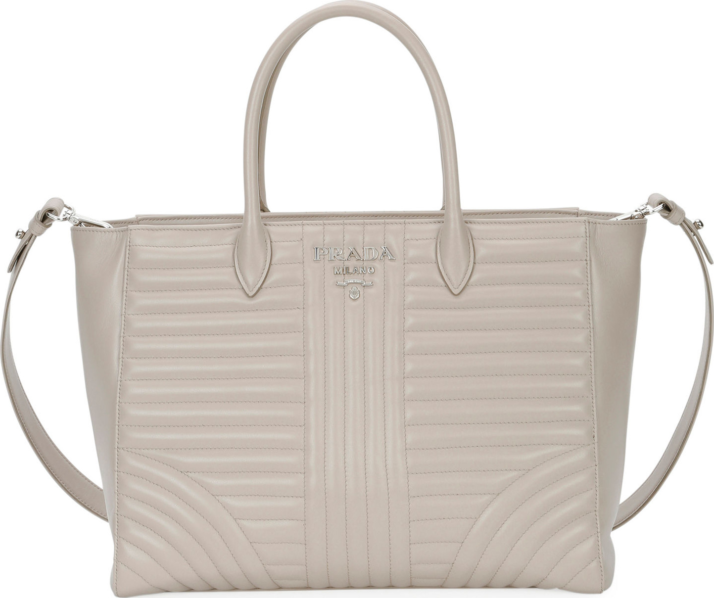 Prada Impunture Small Soft Calf Tote Bag