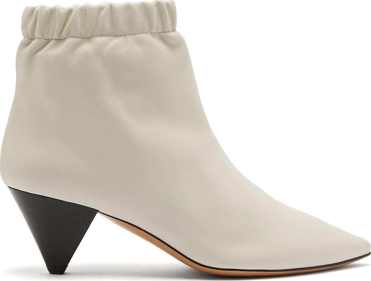 Isabel Marant Leffie leather ankle boots
