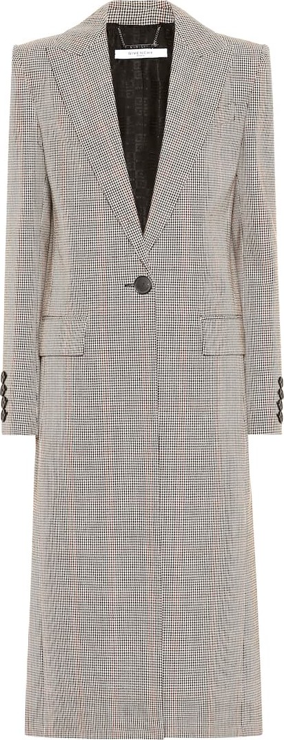 Givenchy Checked wool coat