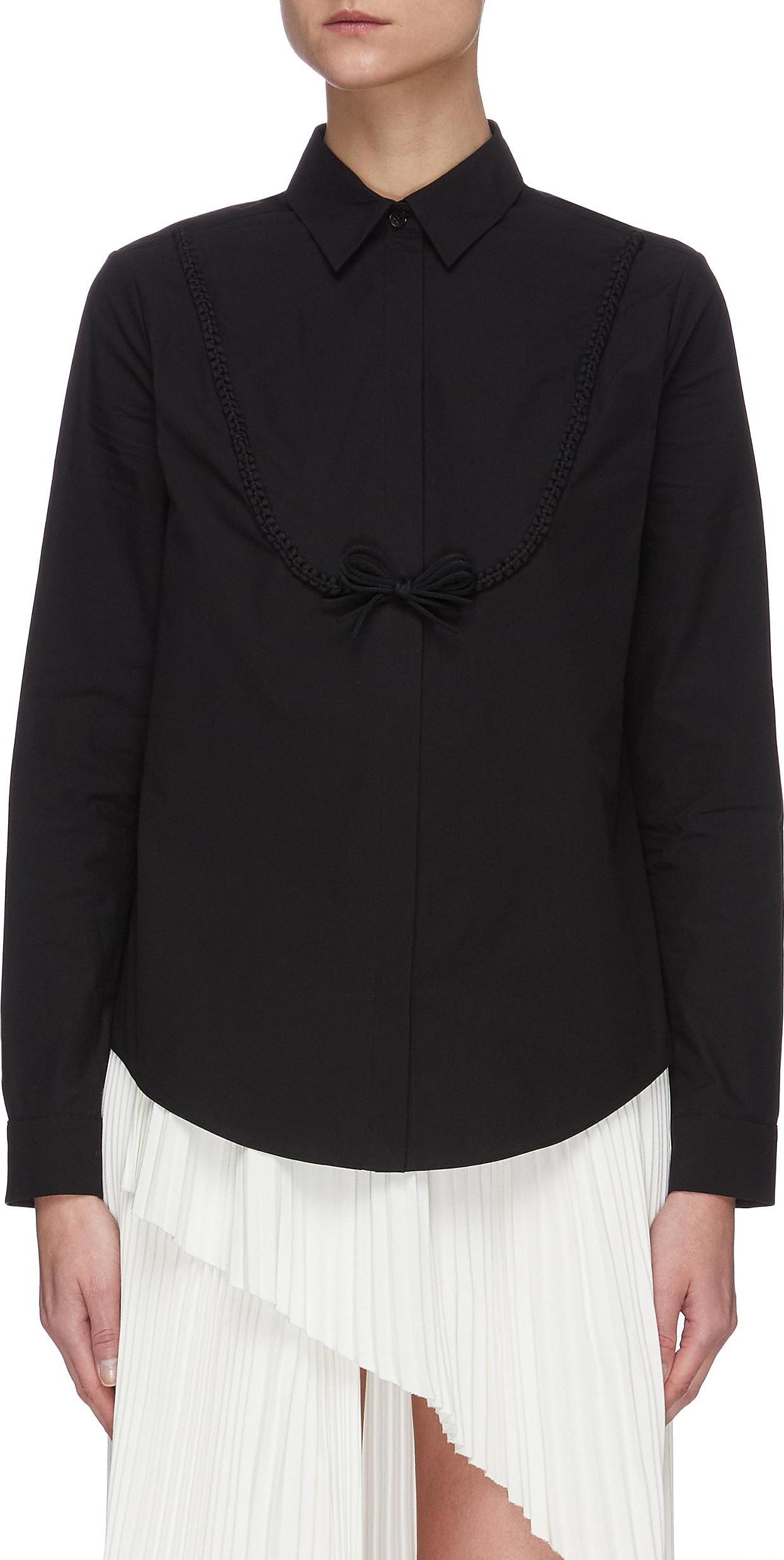 Shushu/Tong Braided Curve Shirt