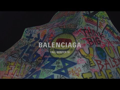 Balenciaga Fall Winter 18 video cover