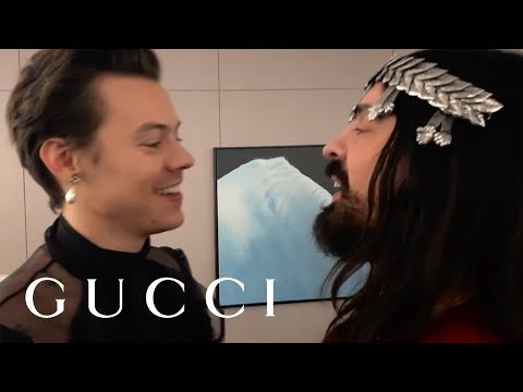 Harry Styles, Florence Welch  and Jared Leto fittings video cover