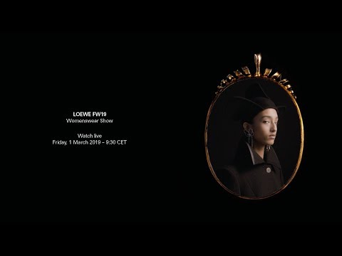 LOEWE Fashion Show Women’s Fall Winter 2019, Paris video cover