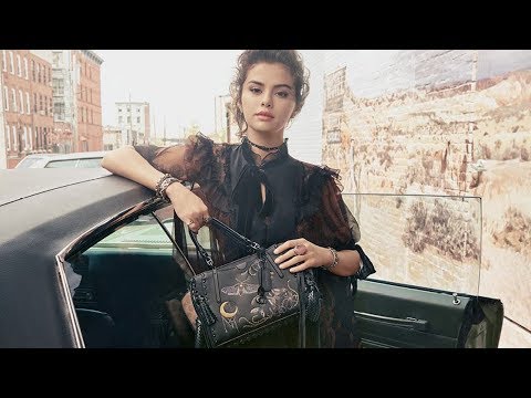 Selena Gomez with the Coach Dreamer bag video cover