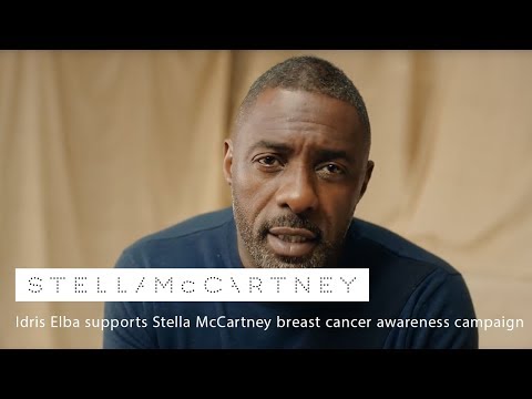 Idris Elba supports Stella McCartney breast cancer video cover