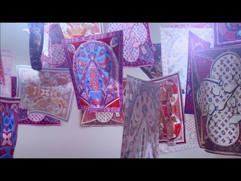 The new Louis Vuitton silk squares Collection video cover